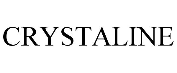 Trademark Logo CRYSTALINE