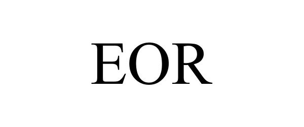 Trademark Logo EOR