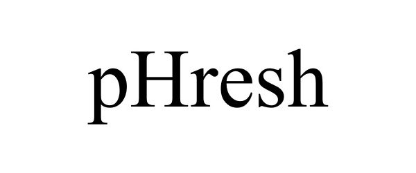 Trademark Logo PHRESH