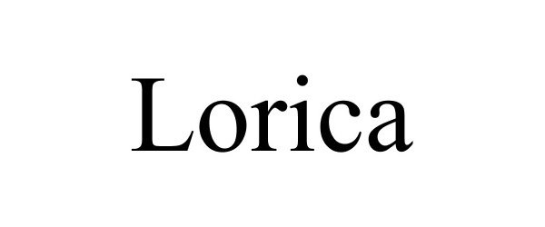 Trademark Logo LORICA