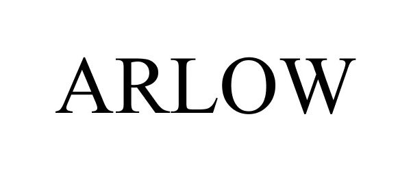 Trademark Logo ARLOW