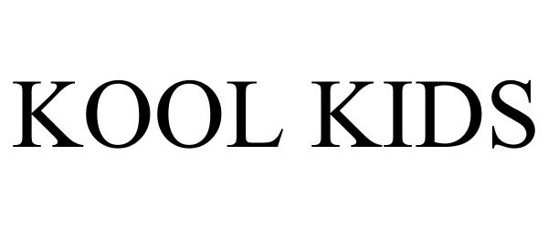 Trademark Logo KOOL KIDS