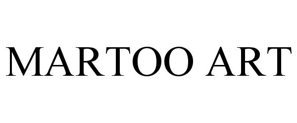 Trademark Logo MARTOO ART