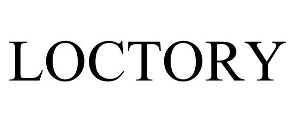 Trademark Logo LOCTORY