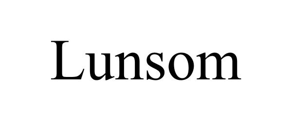 Trademark Logo LUNSOM