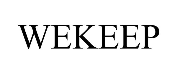 Trademark Logo WEKEEP