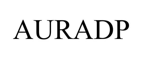 Trademark Logo AURADP