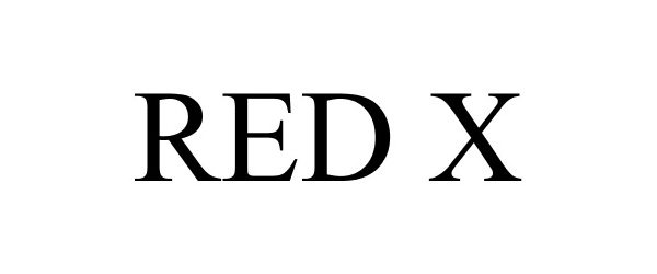  RED X