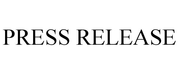 Trademark Logo PRESS RELEASE