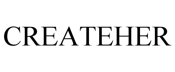 Trademark Logo CREATEHER