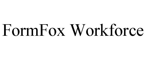  FORMFOX WORKFORCE