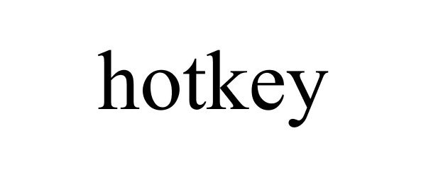 Trademark Logo HOTKEY