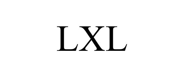 Trademark Logo LXL