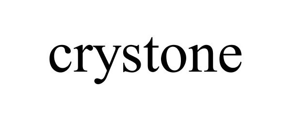 Trademark Logo CRYSTONE