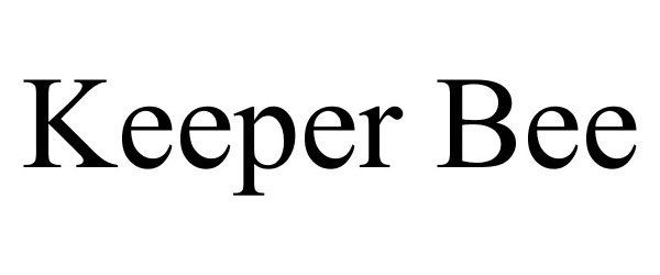 Trademark Logo KEEPER BEE