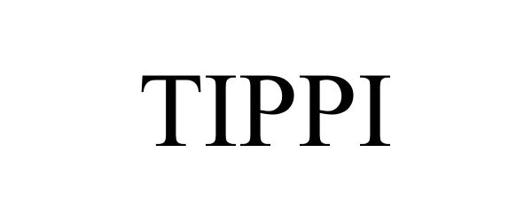 Trademark Logo TIPPI