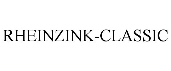Trademark Logo RHEINZINK-CLASSIC