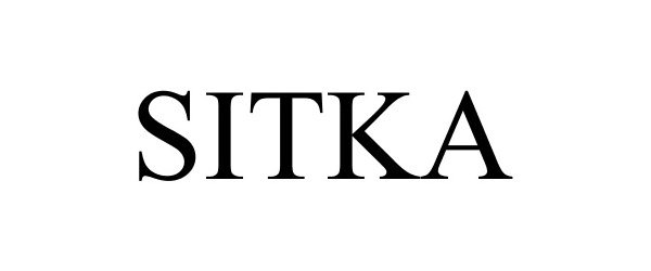 Trademark Logo SITKA