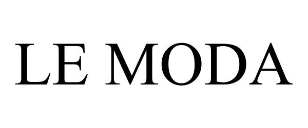 Trademark Logo LE MODA