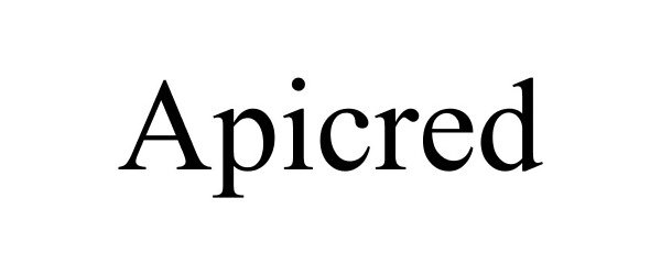 Trademark Logo APICRED