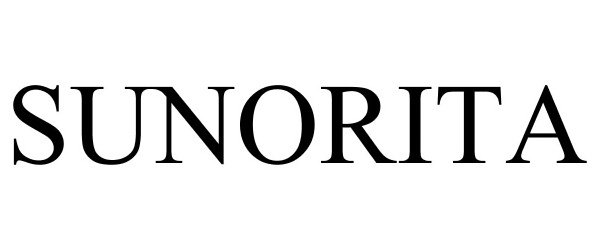 Trademark Logo SUNORITA