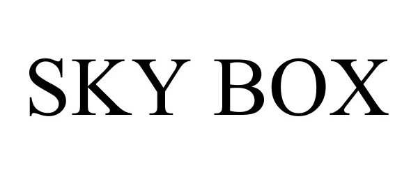  SKY BOX