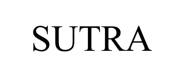 Trademark Logo SUTRA