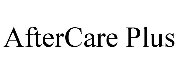 Trademark Logo AFTERCARE PLUS