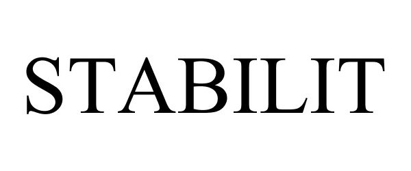 Trademark Logo STABILIT