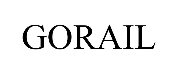 Trademark Logo GORAIL