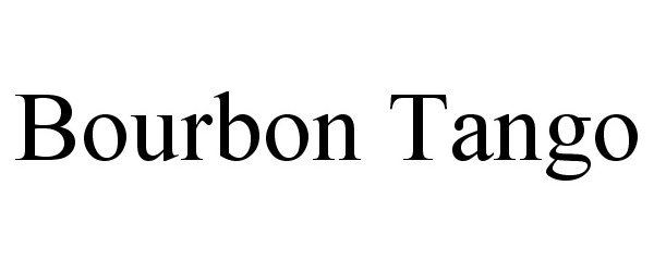 Trademark Logo BOURBON TANGO