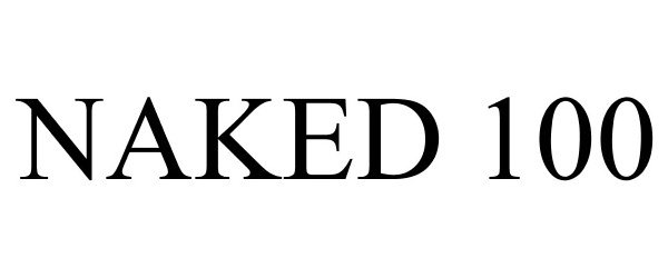 Trademark Logo NAKED 100