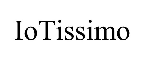 Trademark Logo IOTISSIMO