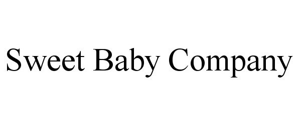 Trademark Logo SWEET BABY COMPANY