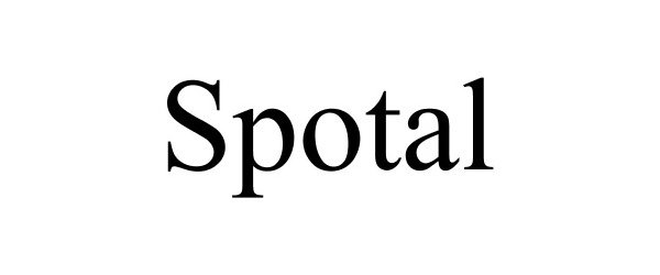 Trademark Logo SPOTAL