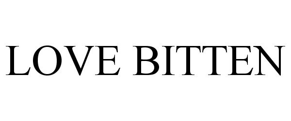 Trademark Logo LOVE BITTEN