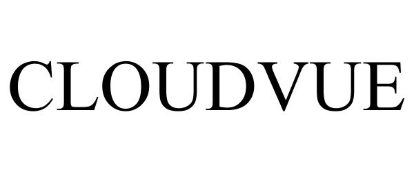 Trademark Logo CLOUDVUE