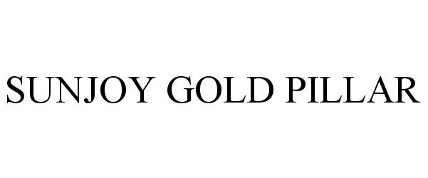  SUNJOY GOLD PILLAR