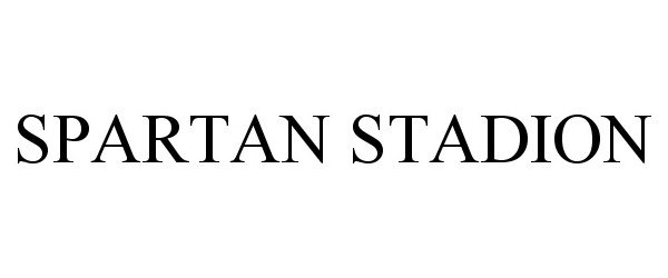 Trademark Logo SPARTAN STADION