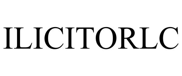 Trademark Logo ILICITORLC