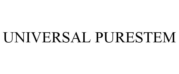  UNIVERSAL PURESTEM