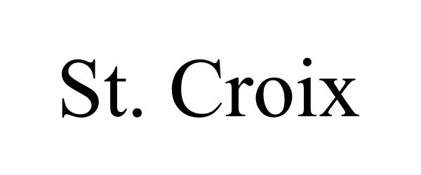 Trademark Logo ST. CROIX