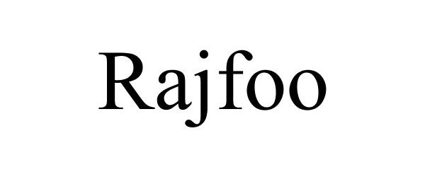 Trademark Logo RAJFOO