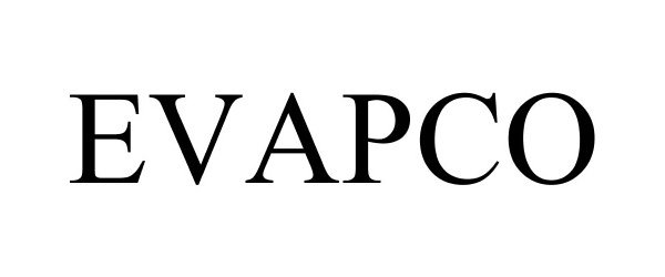Trademark Logo EVAPCO