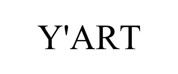 Trademark Logo Y'ART