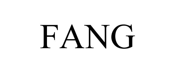 Trademark Logo FANG