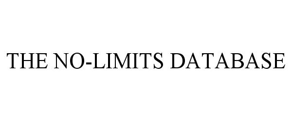  THE NO-LIMITS DATABASE