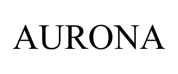 Trademark Logo AURONA