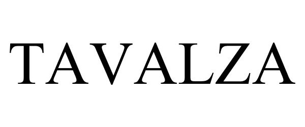 Trademark Logo TAVALZA