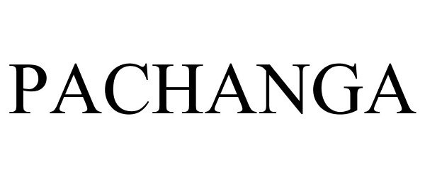 Trademark Logo PACHANGA